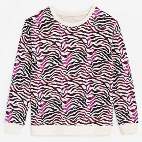 NWT Girls Zebra Sweatshirt - Size S (9) - Picture 6 of 9